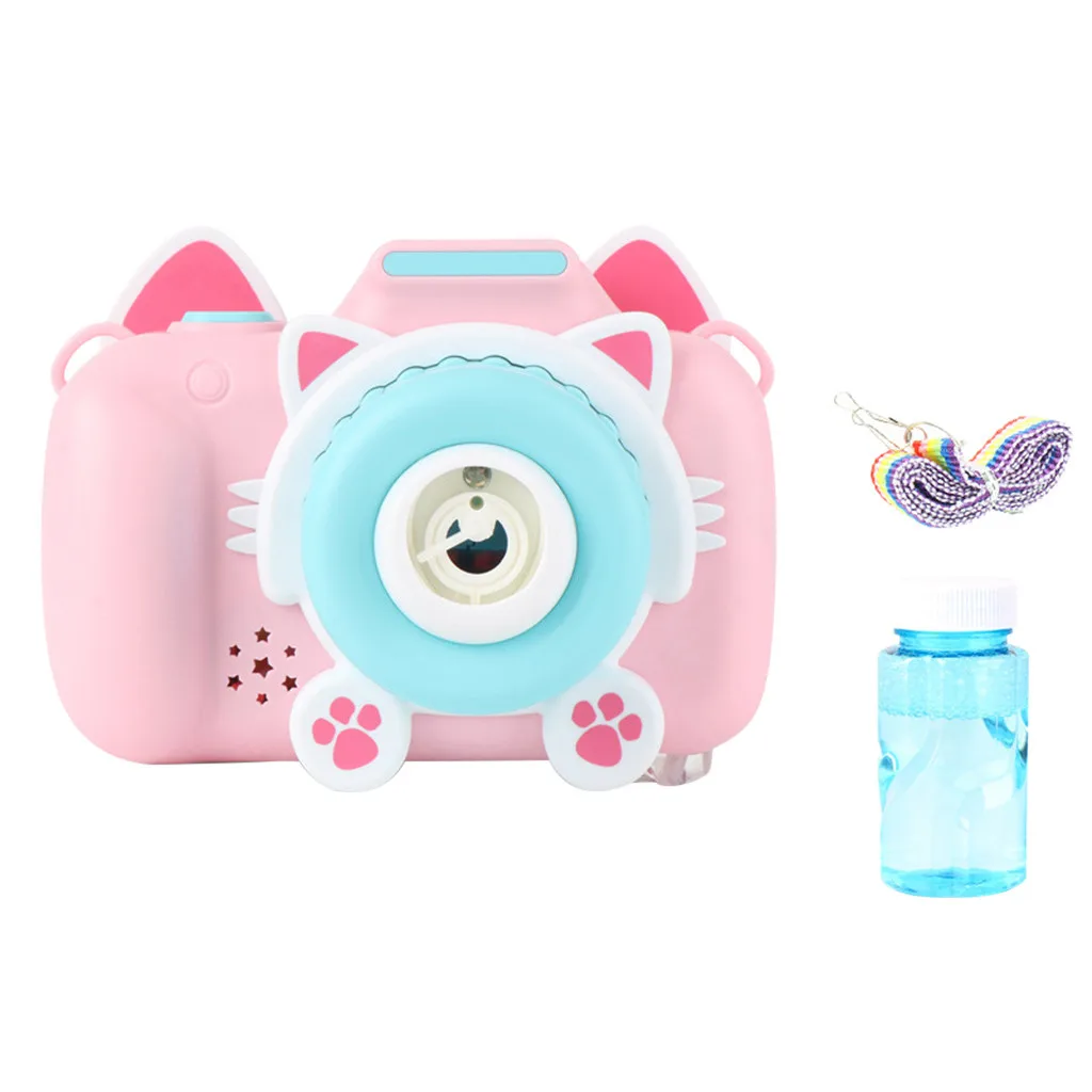 

Children Music Camera Bubble Toys Automatic Bubble Blower Machine Toy 50ml Automatic Bubble Maker Children Kids Outdoor Toy