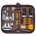 Набор инструментов для ремонта часов 149 шт., съемник звеньев браслета, прибор для вскрытия крышки, инструмент для снятия пружины, комплект часовых инструментов