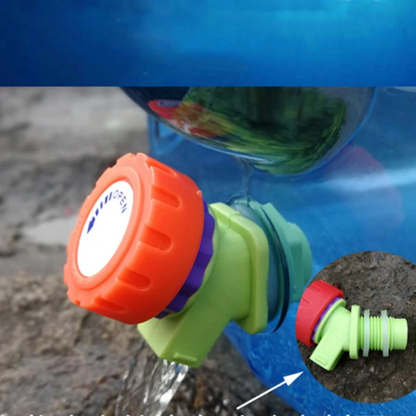 

Portable Plastic Water Can Easily Water Tank With Faucet - 8L