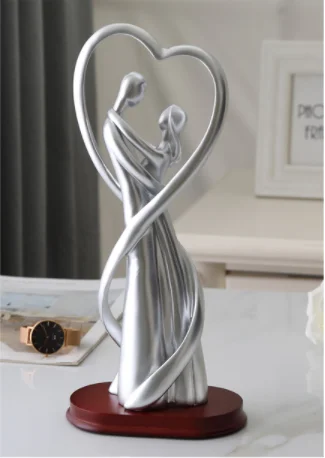 Свадебные подарки европейские смоляные скульптуры статуя украшения деревянные