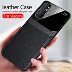 Чехол для xiaomi mi note 10 lite, кожаный чехол из плексигласа, чехол для xiomi xaomi mi note 10 pro note10 light 10pro 10 lite, чехол для телефона