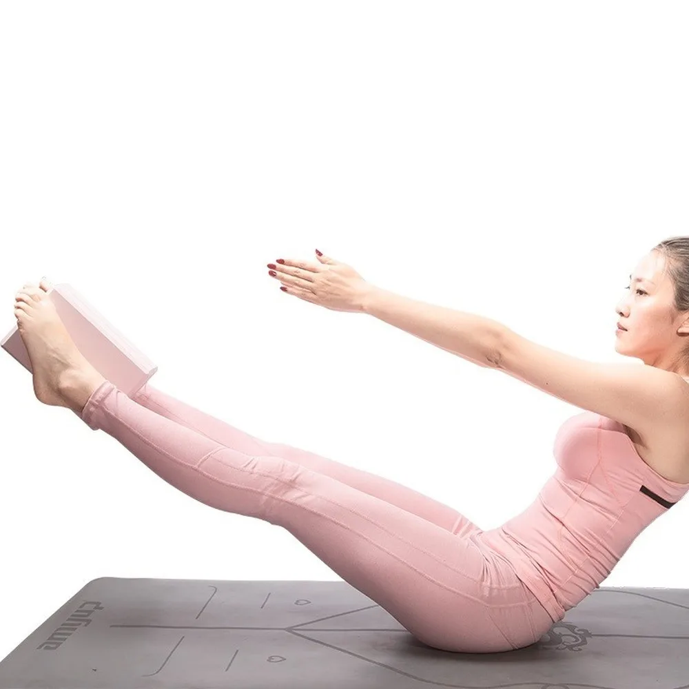 

Gym Yoga Brick fitness foam block cork Sport exercise brick block pillow Workout bloster stretching aid aid Training equipment