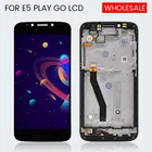 Бесплатная доставка для Motorola E5 Play Go LCD для Moto XT1920 дисплей с сенсорной панелью стеклянный экран дигитайзер в сборе