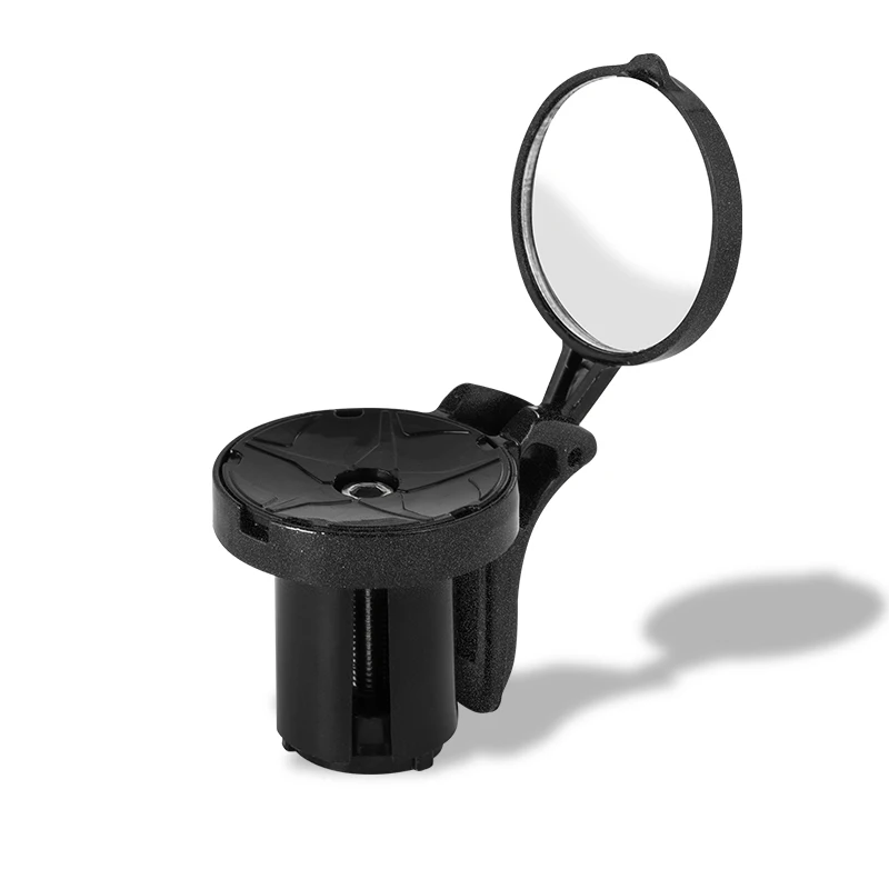 

2019 Bicycle Mirror Mini Rear View Mirror for Road Bike Unbreakable Rotatable Rearview Safety Side Handlebar Mirror 1 PCS