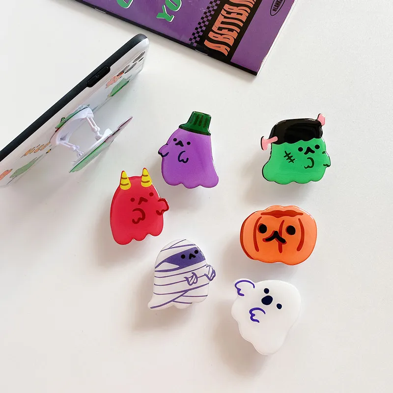 Забавное кольцо-держатель на Хэллоуин для iPhone 11 Samsung Xiaomi | Мобильные телефоны и