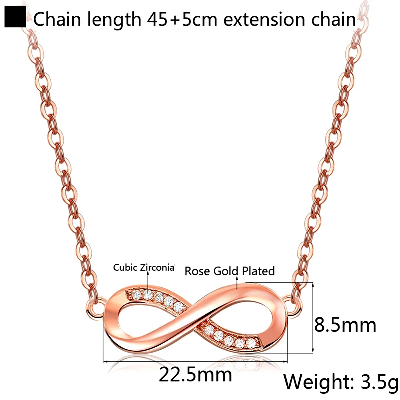 Модное Новое ожерелье для девочек розовое золотой и серебряный цвета ювелирные