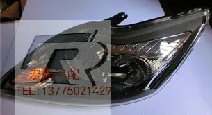 

DLAND OWN для 2009-2011 Головной фонарь с фокусом Крышка корпуса фары в сборе оболочка прозрачная ламповая прозрачная линза