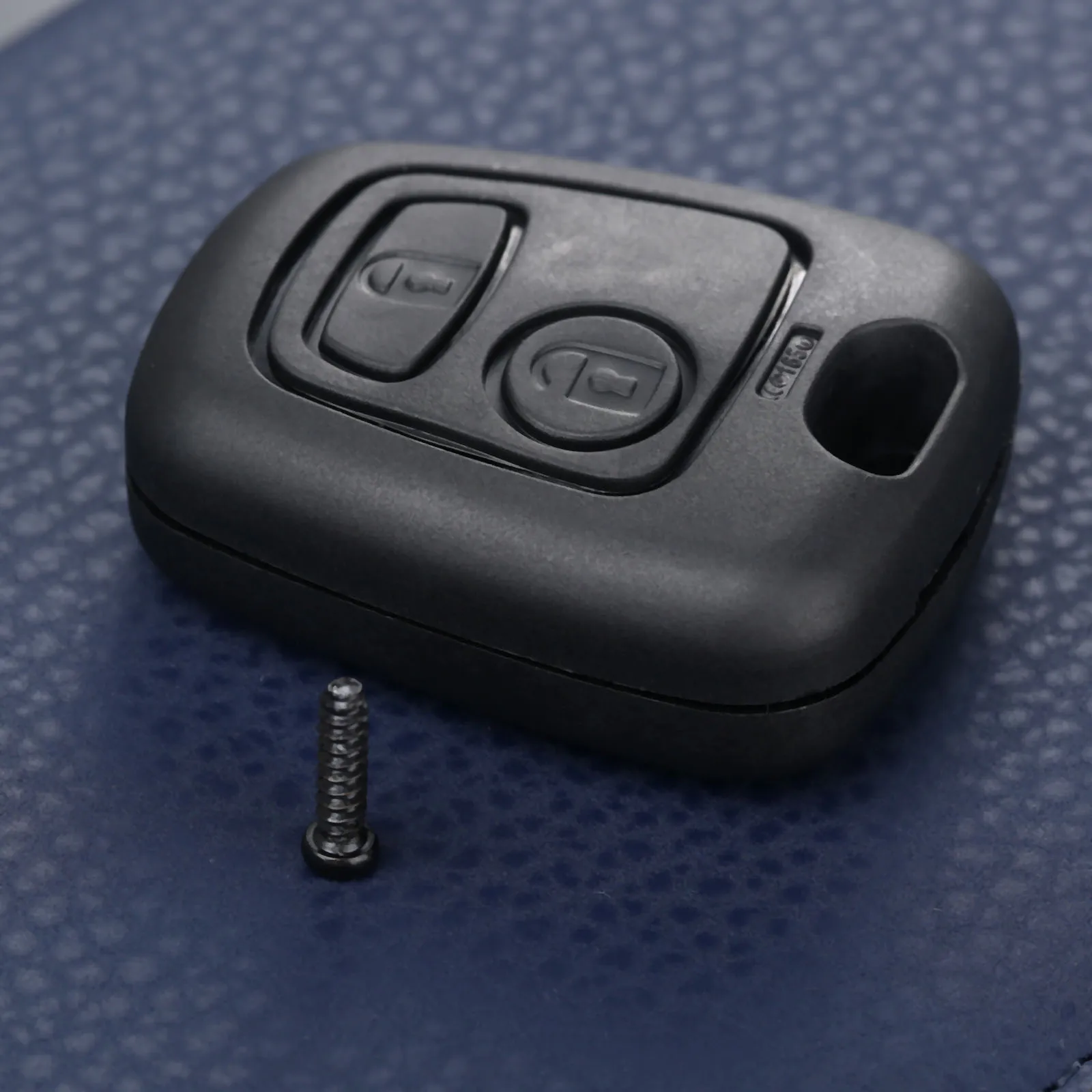 2 кнопки авто ключ пустой Fob оболочка Замена чехол Обложка для Peugeot 107 207 307 407 106 206 306