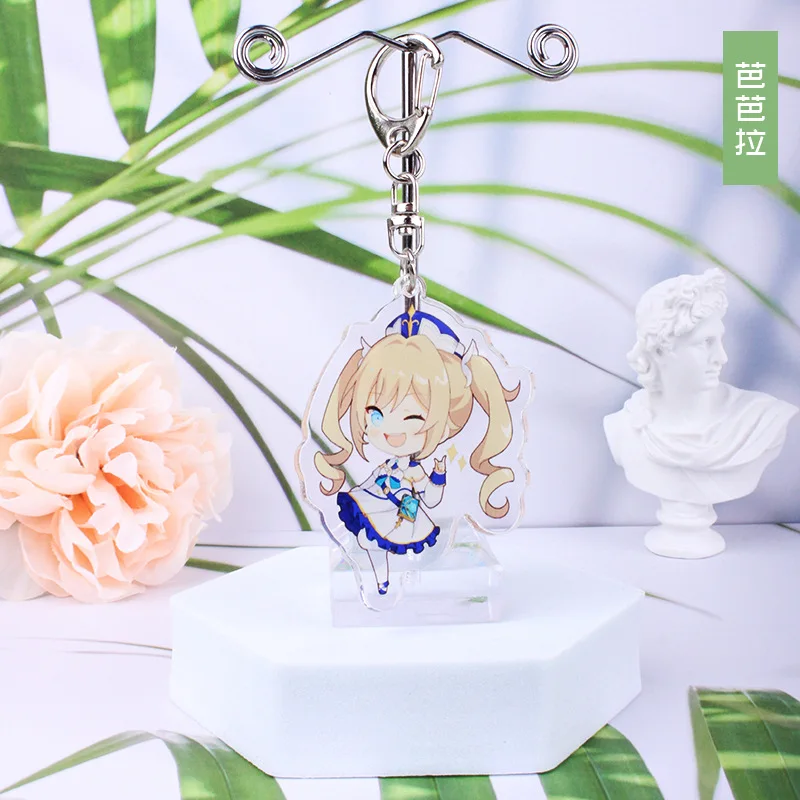 

genshin impact keychain anime ring anime keychain keychain ring accessories llaveros para mujer