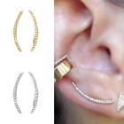 BOAKO серьги с бриллиантами Scimitar 2020 модные серебро 925 ювелирные изделия серьги-подвески хрящевой пирсинг для уха натуральный стиль #12,7