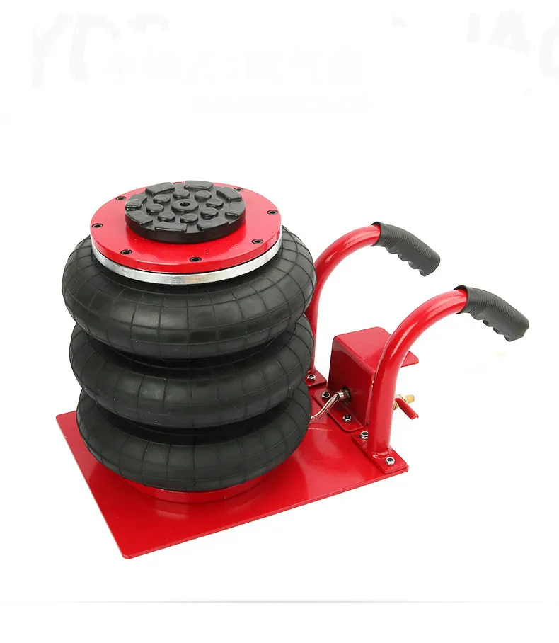 3 тонный воздушный домкрат пневматический тип горизонтальный надувной