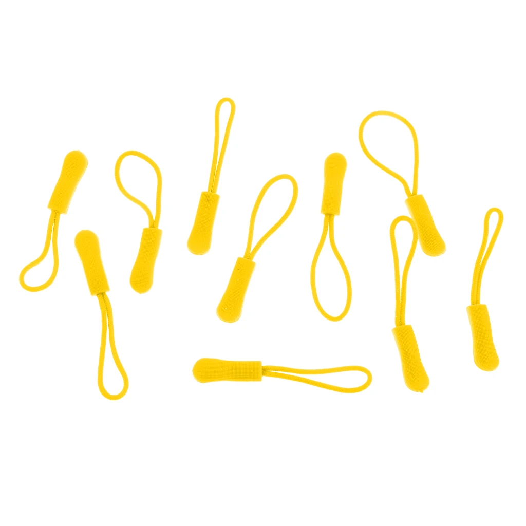 10 шт. прочная молния тянет вкладка молнии бирки шнур расширение застежка-молния