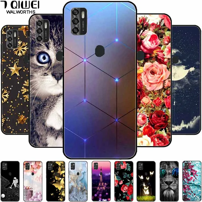 Для ZTE Blade A7s 2020 чехол для телефона мягкий силиконовый задний s / A71 A51 A31 TPU бампер 7s