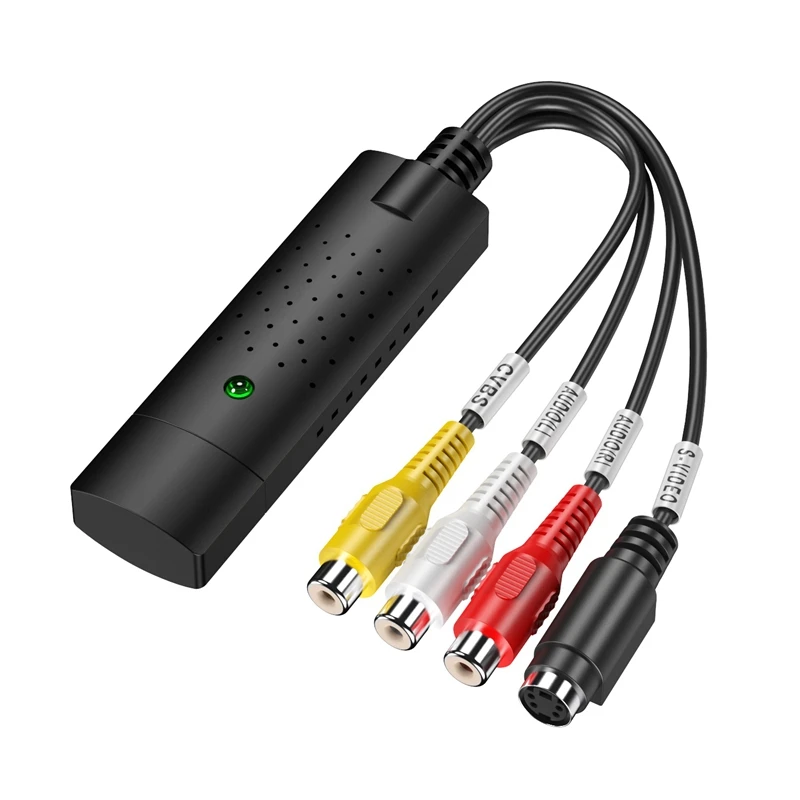 USB Easycap 2 0 легко кепки видео ТВ DVD VHS DVR туры адаптер легче колпачок устройства