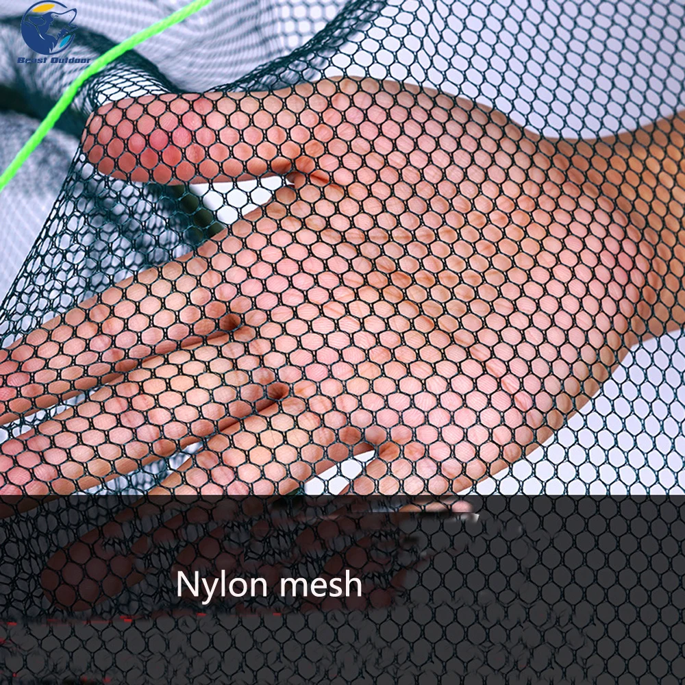Портативная Складная рыболовная сеть Накидная для ловли креветок раков