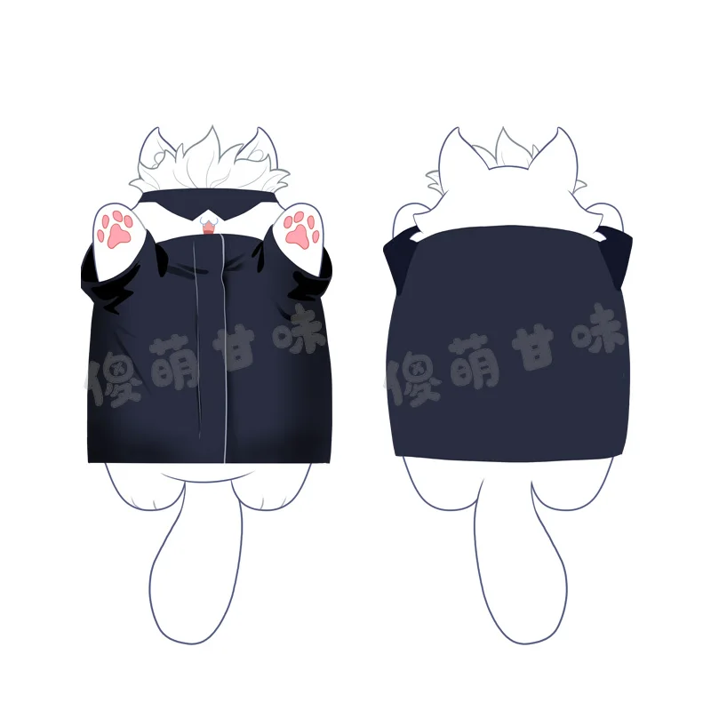 

Anime Jujutsu Kaisen Cat Puppet 35cm Cosplay Change Clothes Toys Plush 6992 Stuffed Doll Soft Pillow Cushion Gifts
