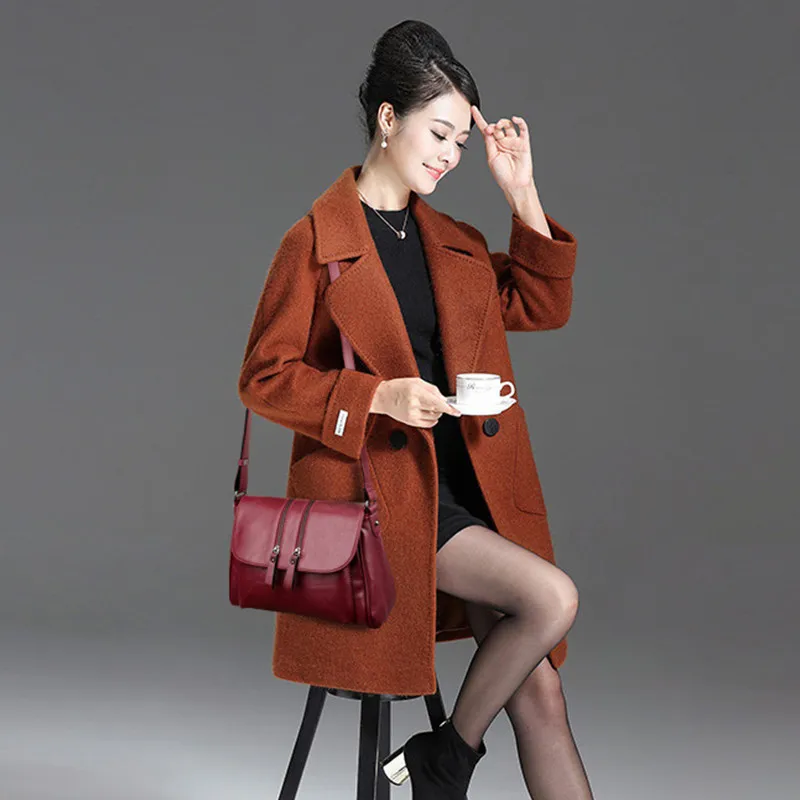 Новая модная вместительная сумка через плечо для женщин сумки мессенджеры