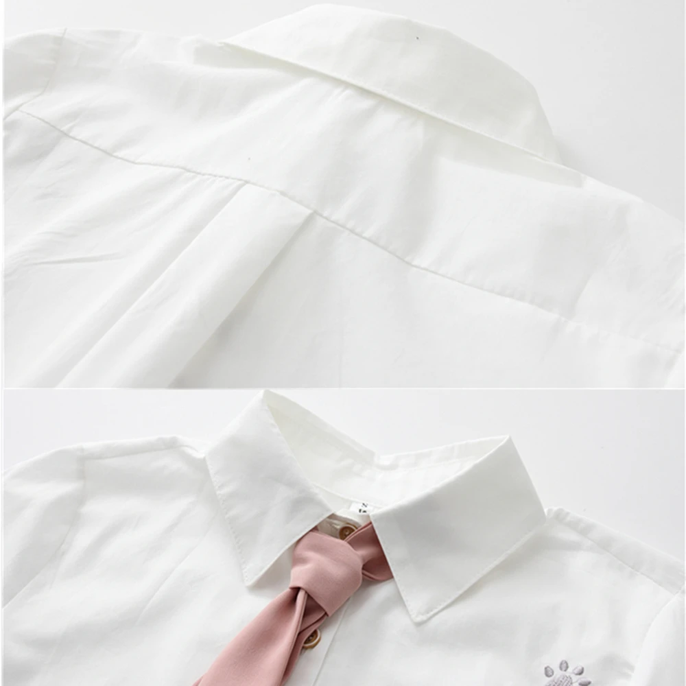 

blusas feminina verao 2021 woman fashion elegant summer blouses and shirts cat letter tops mujer tee white shirt chemisier femme