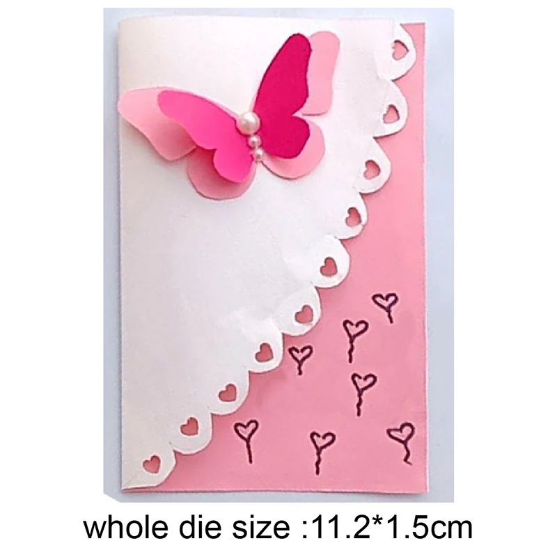 

Metal Cutting Dies DIY Etched stripe frame Dies Craft Paper Card Making Scrapbooking Embossing die stencils
