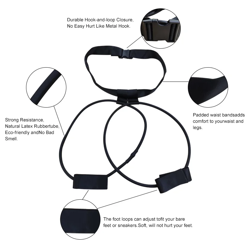 Набор повязок для фитнеса повязки ягодиц тренировки мышц регулировки талии