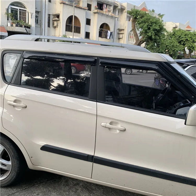 Пластиковый козырек на окно для kia soul дефлектор от солнца и дождя автомобильные