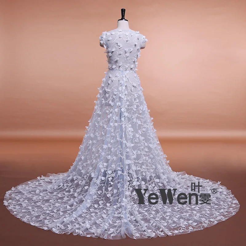 Халат De Soiree новый элегантный лепесток Бисер вечерние платья 100026 полу Длина v