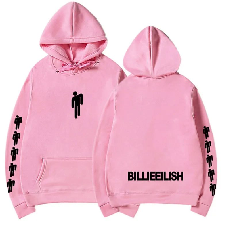 Новинка 2019 Billie Eilish толстовка с капюшоном и принтом для женщин мужчин Толстовка