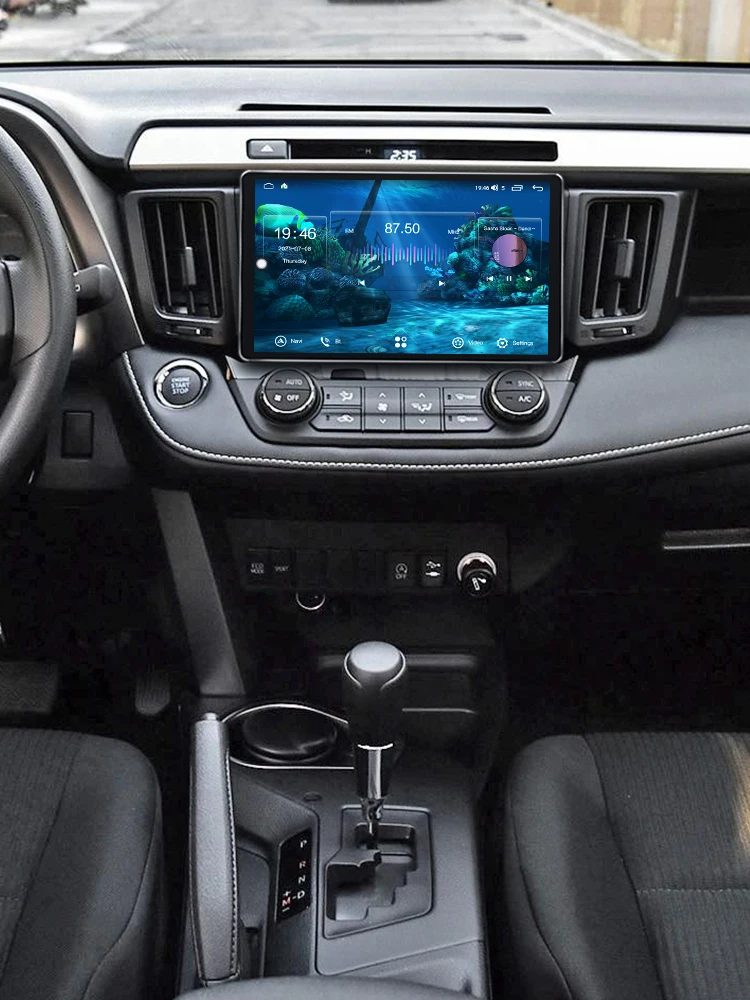 Автомобильный радиоприемник Joying 10 1 дюйма стереоприемник аудиоприемник для