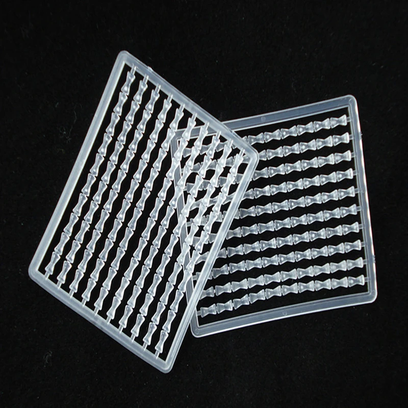 2 карты (200 шт.) фиксаторы для волос ловли карпа приманки бойлов в форме гантели