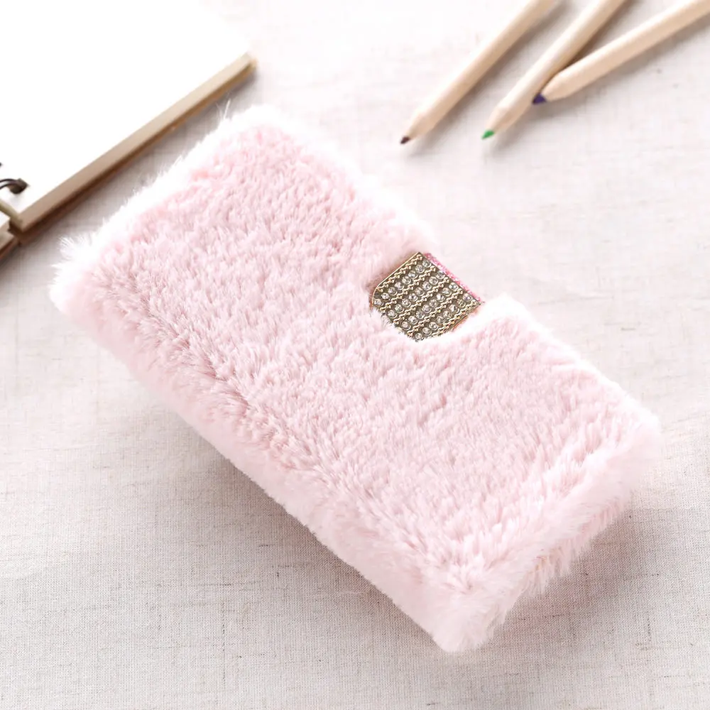 style 5 LLZ.COQUE Бумажник Стенд флип чехол для телефона для samsung Note 9 10 5G S10 S10e S9 S8 S7 Plus Edge Магнитный меховой плюшевый чехол - Цвет: style 5