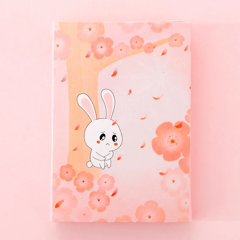 Эллен Брук 1 шт. корейский Kawaii липкий складной кролик заметки креативный почтовый