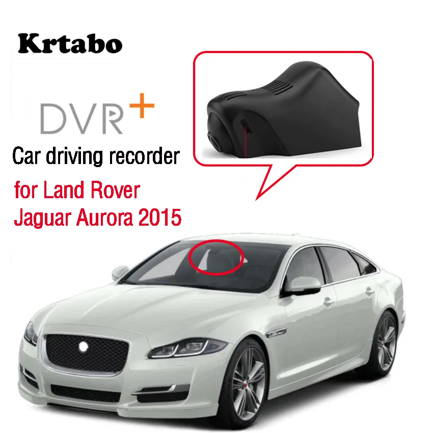 Автомобильный Wifi мини видеорегистратор для вождения Land Rover Jaguar Aurora 2015 Novatek 96658 HD CCD