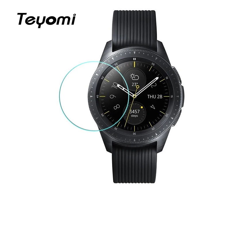Samsung Sony LG MOTO Watch Диаметр закаленной пленки 23-40 мм стеклянная пленка круглая