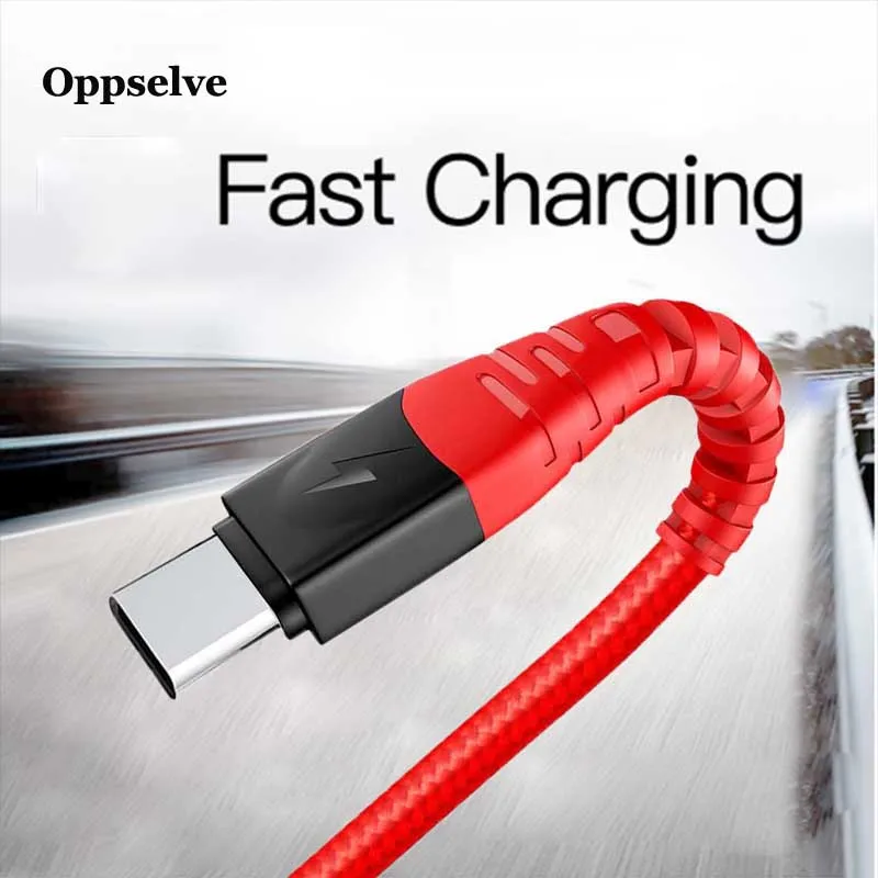 Oppselve type C кабель для samsung 2.4A планшет Android Быстрая зарядка зарядное устройство