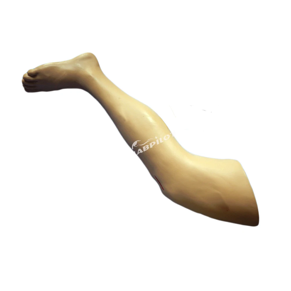 Усовершенствованная хирургическая модель для тренировки швов симулятор ног |