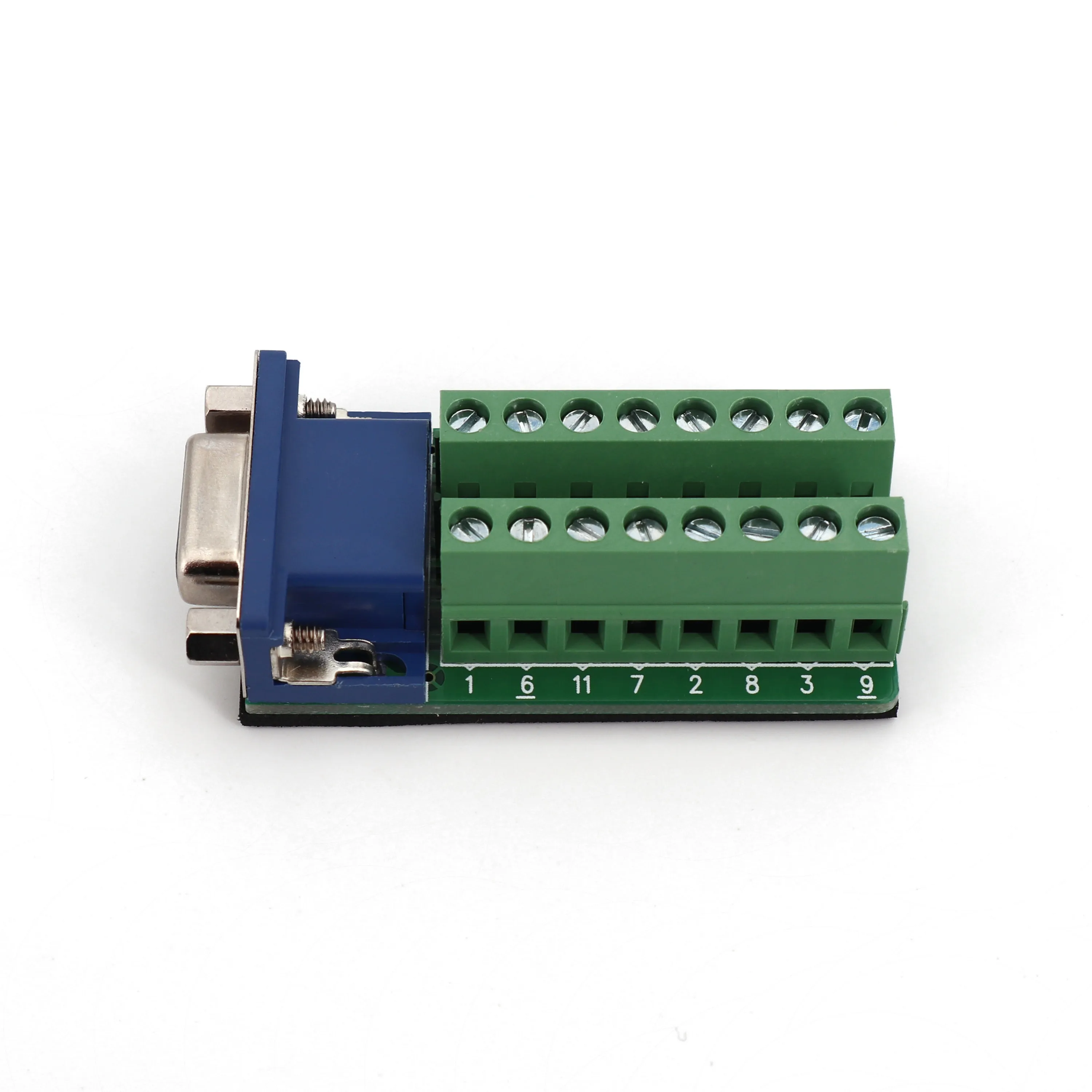 Розетка D SUB DB15 VGA 3 ряда 15 контактный разъем разрывные клеммы PCB Адаптер платы