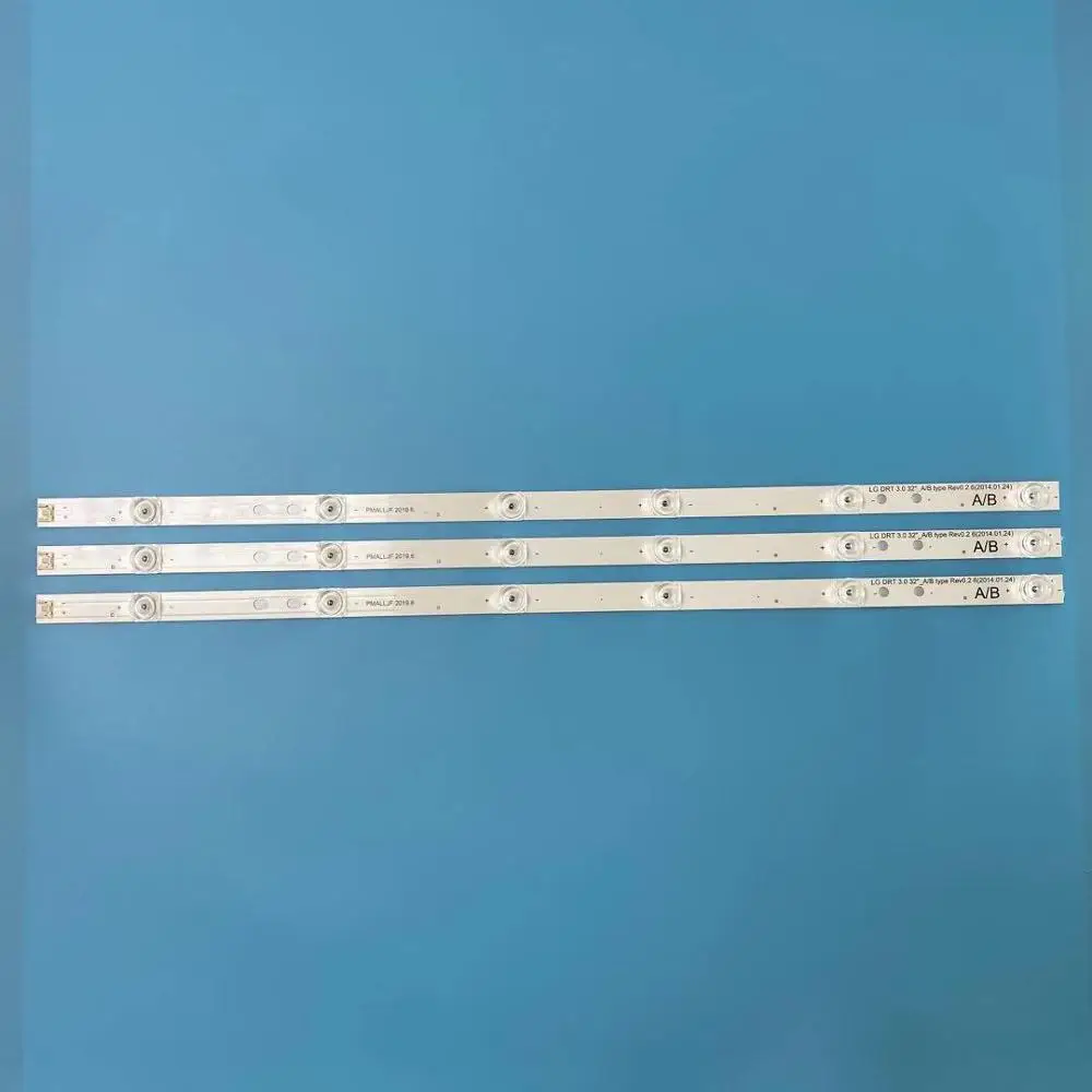 LED backlight strip for LG 32"TV innotek drt 3.0 32 LGIT drt3.0 WOOREE A B UOT 32MB27VQ 32LB5610 32LB552B 32LF5610 lg32lf560u