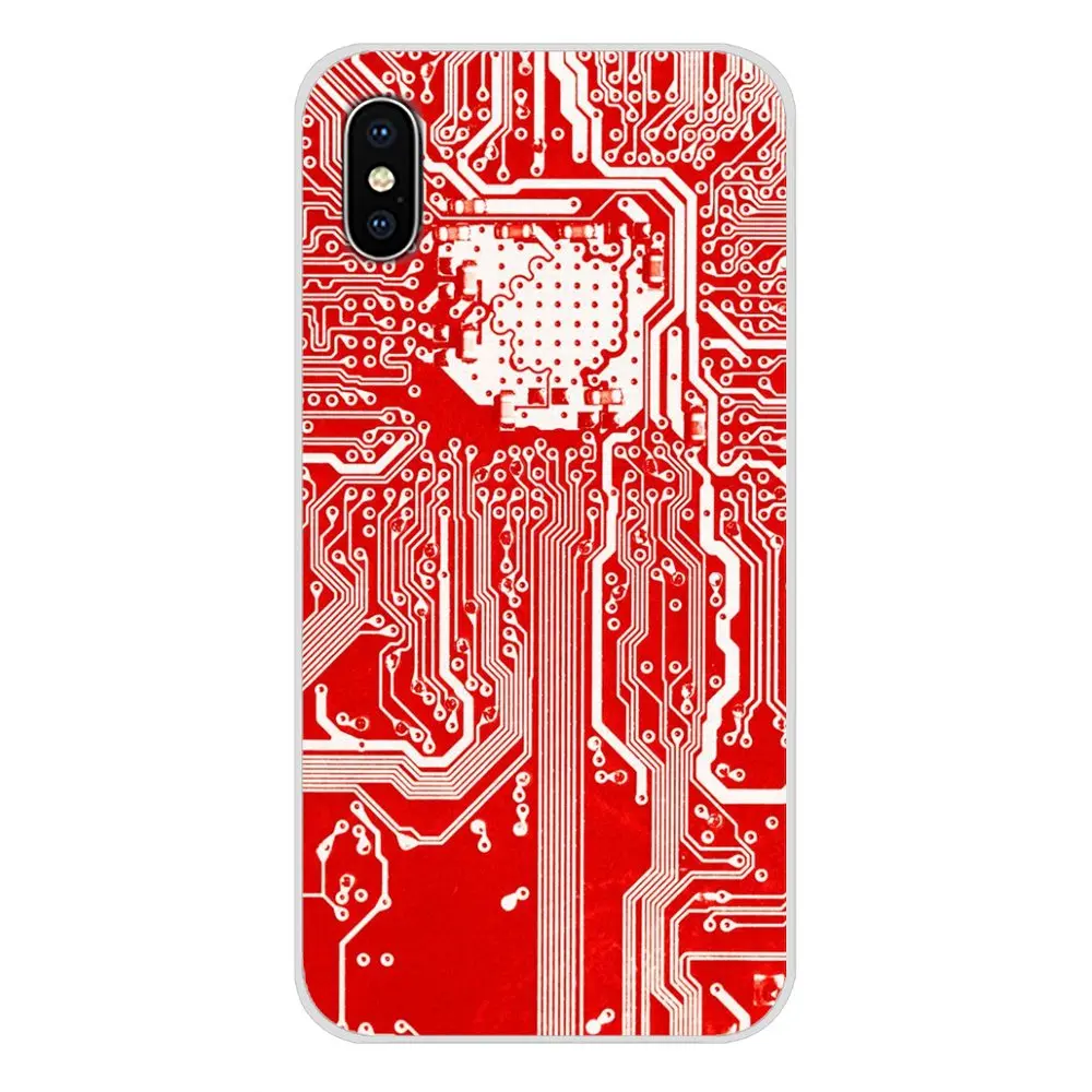 Технология цепь материнская плата линии ТПУ чехол для Oneplus 3t 5T 6T Nokia детей