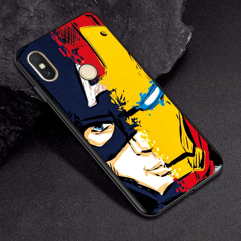 TPUBLK666 Чехол для Xiaomi Redmi S2, черный, ТПУ, мягкая задняя крышка, забавный, Джокер, на Redmi S2, чехол, чехол для Capas, Xiaomi Redmi S 2 S2, RedmiS2, чехол - Цвет: TPUBLK666