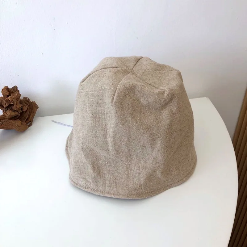 Новинка 2020 женская шапка в рыбацком стиле осенне-зимняя японская однотонная