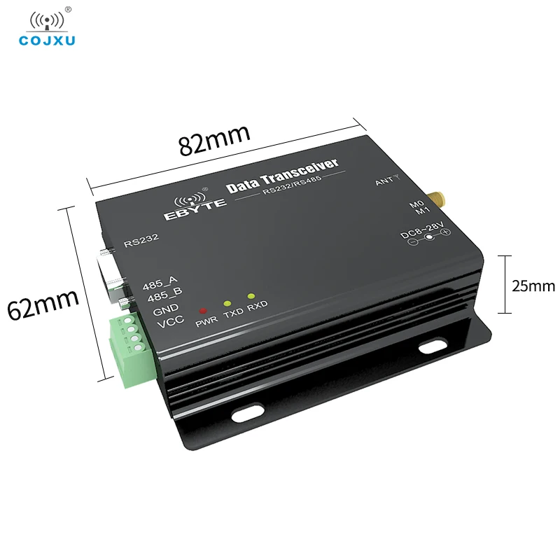 LoRa 433 МГц RS232 RS485 SX1278 100 мВт Беспроводной трансивер дальний модуль