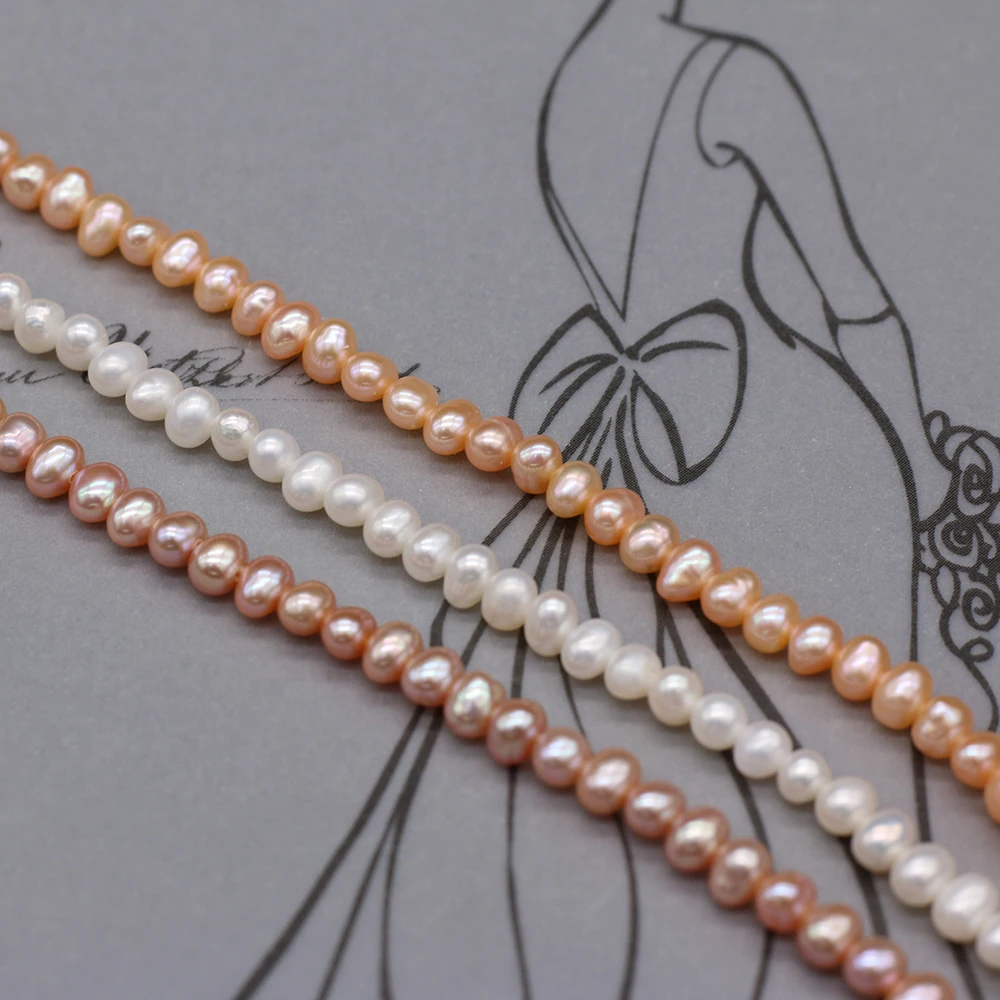 

Натуральный пресноводный настоящий жемчуг, бусина почти стандартного размера для поделок, шармов, браслетов, ожерелий, ювелирных изделий, ...