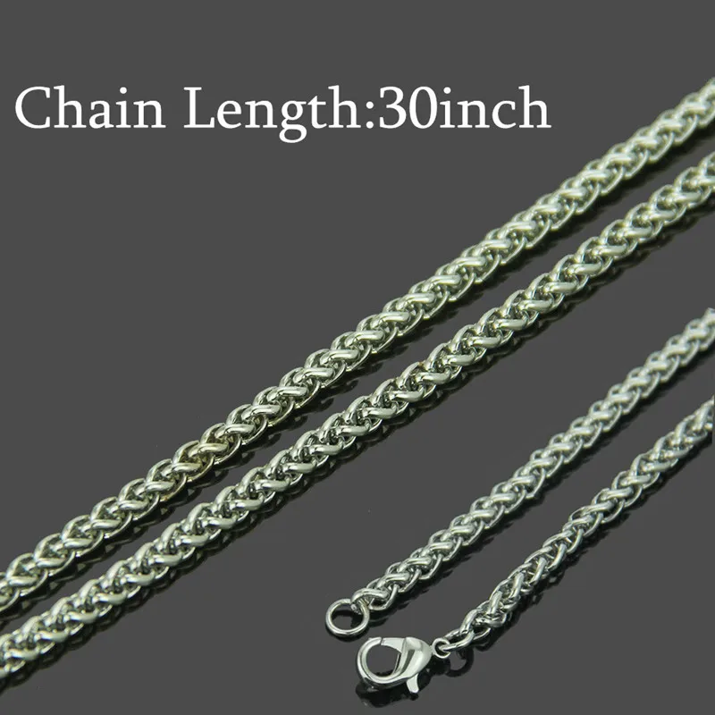 Мужская цепочка ожерелье цепи Чокеры длинное s винтажная коробка лисий хвост