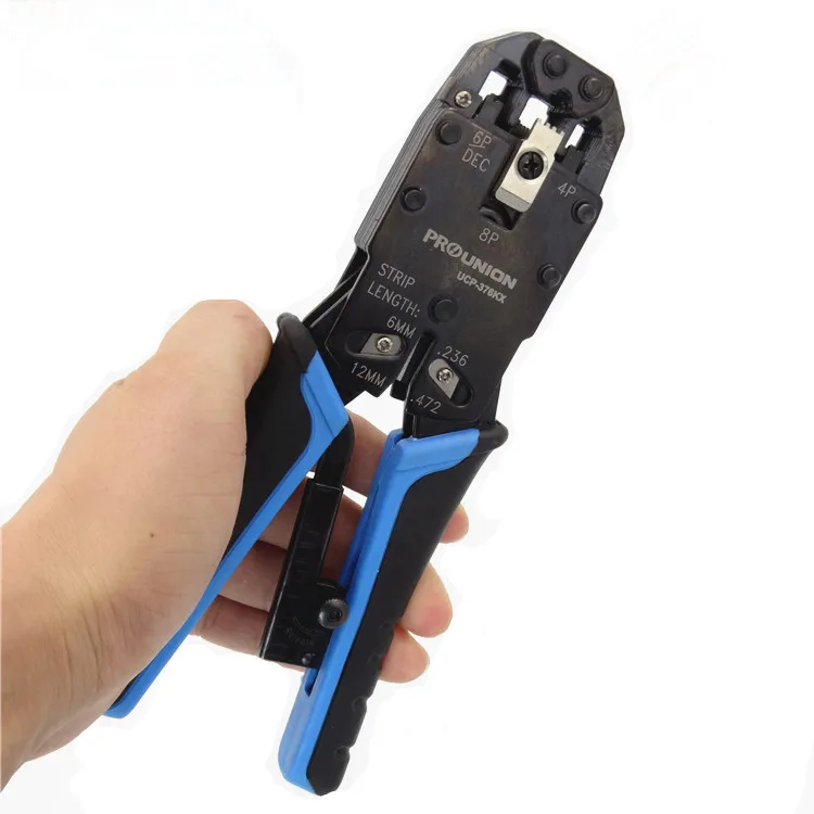 14 IN 1 Pro'skit UCP-376KX multi-function Three-purpose crystal head network crimping pliers tool set