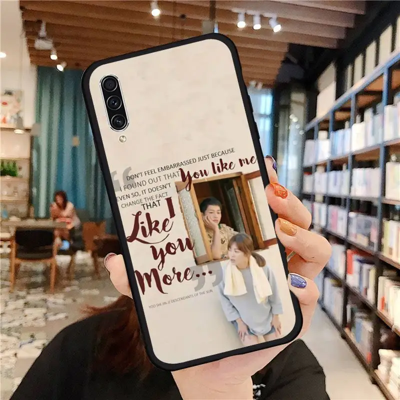 

The Descendants Of The Sun korean Phone Case For Samsung galaxy A S note 10 7 8 9 20 30 31 40 50 51 70 71 21 s ultra plus