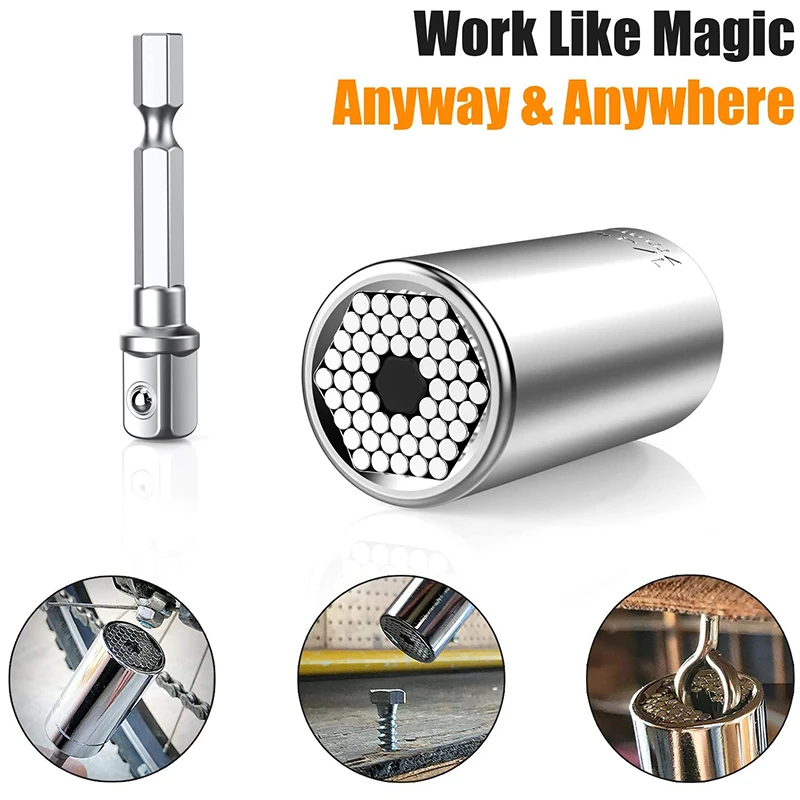 7 19 мм универсальный гаечный ключ набор для всей поверхности головы волшебных