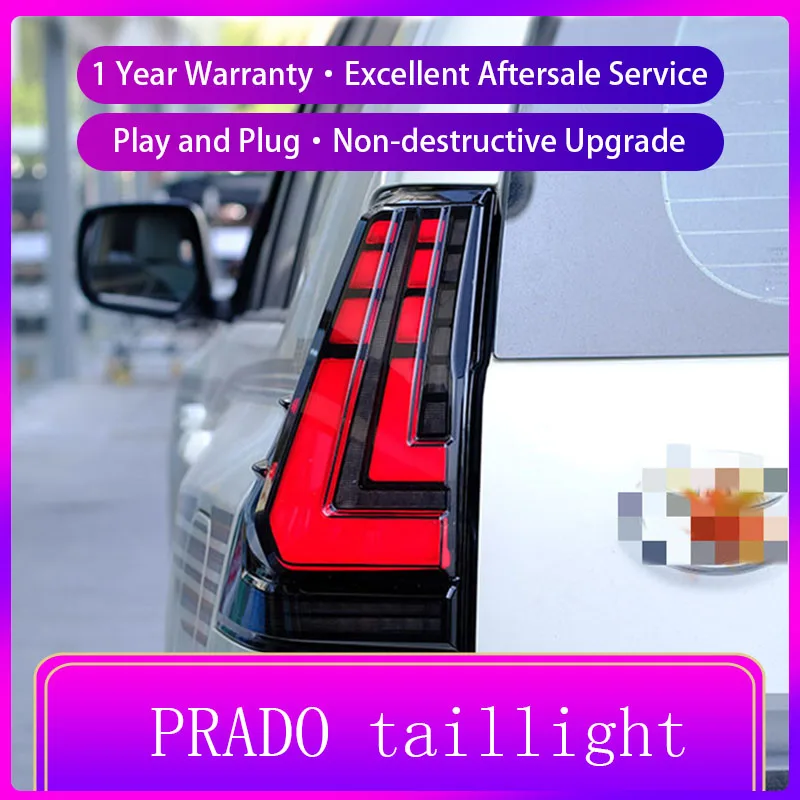 

2010-2020 for Toyota Prado FJ 150 taillights LED Tail Lamp LED With Sequential Indirector
