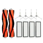 Запчасти для робота-пылесоса Xiaomi Mi roborock S50, S51, SDJQR01RR, SDJQR02RR, HEPA фильтр + боковая щетка + основная щетка