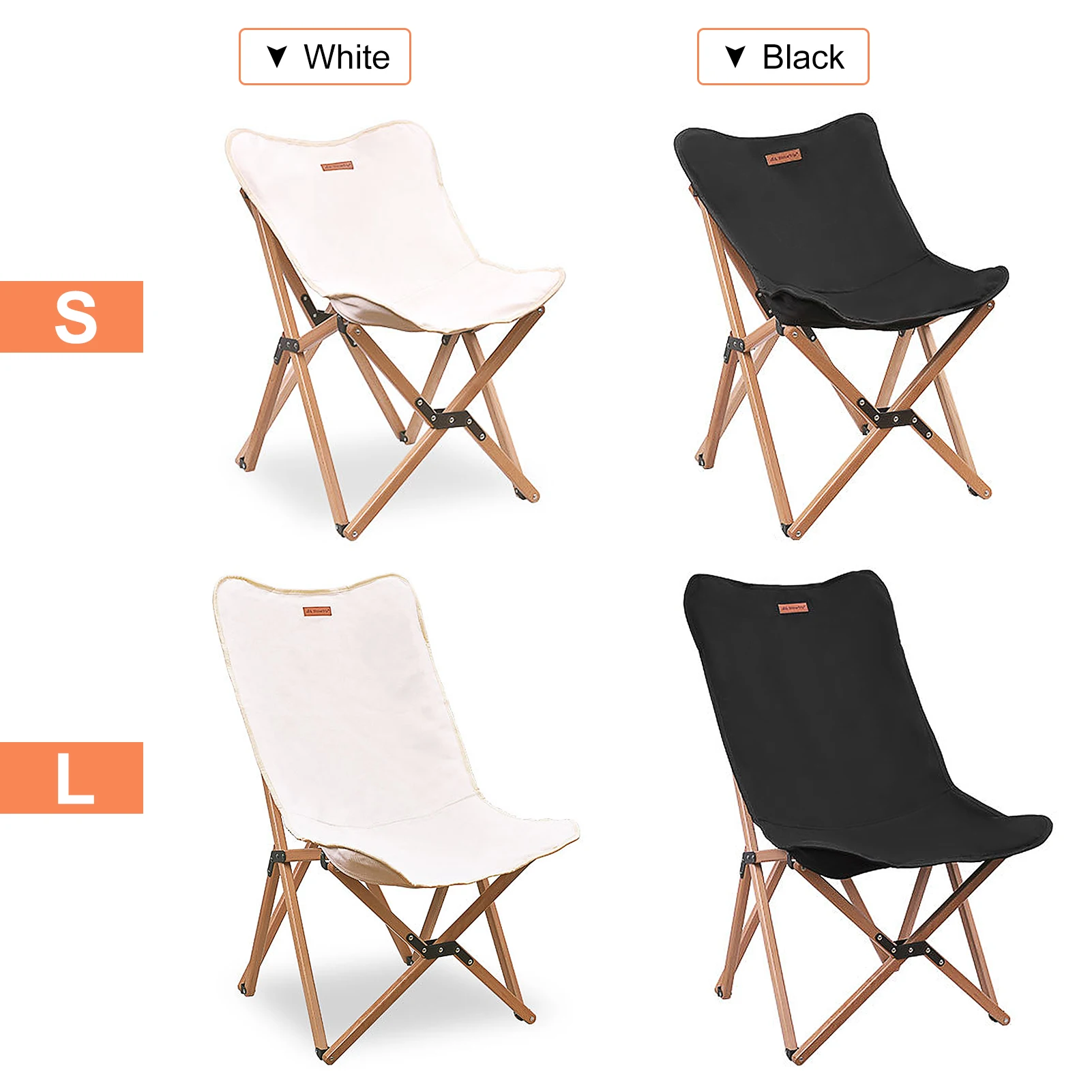 저렴한 ShineTrip 휴대용 접는 의자 야외 나무 의자 캠핑 하이킹 해변 피크닉 바베큐 여행을위한 스토리지 가방과 캠핑 의자