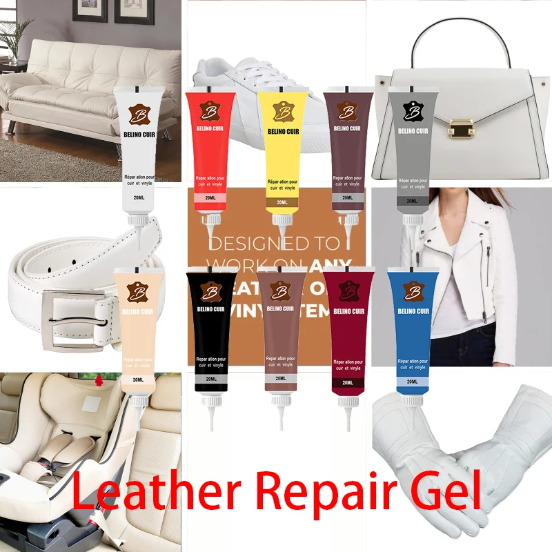 

20 мл Авто Onderhoud Leer Reparatie гель Reparatie дома и Autostoel Leer Complementaire Opknappen крем Lederen очиститель